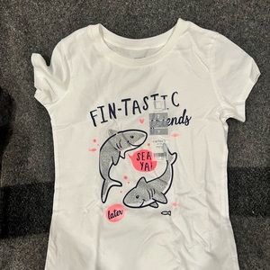 GIRLS (Size 7) Finfastic Friends T-Shirt